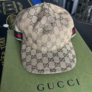 Unisex Original GG canvas baseball hat with Web